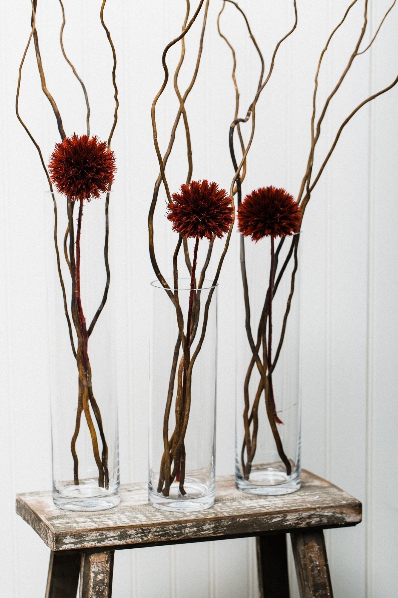 richland sloan cylinder vase 9 75 11 75 13 75 set of 3