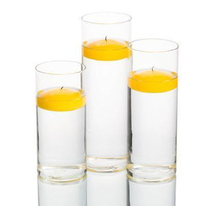Richland Floating Candles & Eastland Cylinder Holders Set of 18