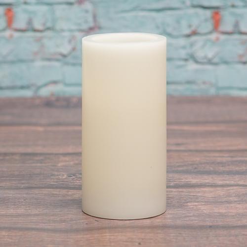 richland flameless led pillar candle 3 x6 ivory