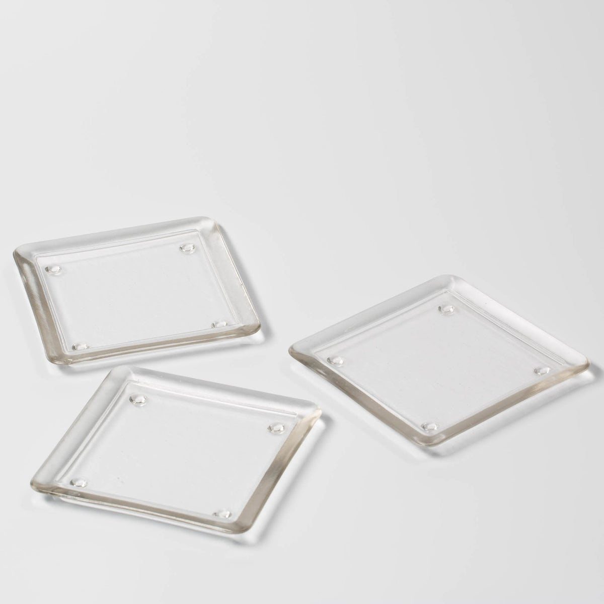 square glass pillar holder 1131 12