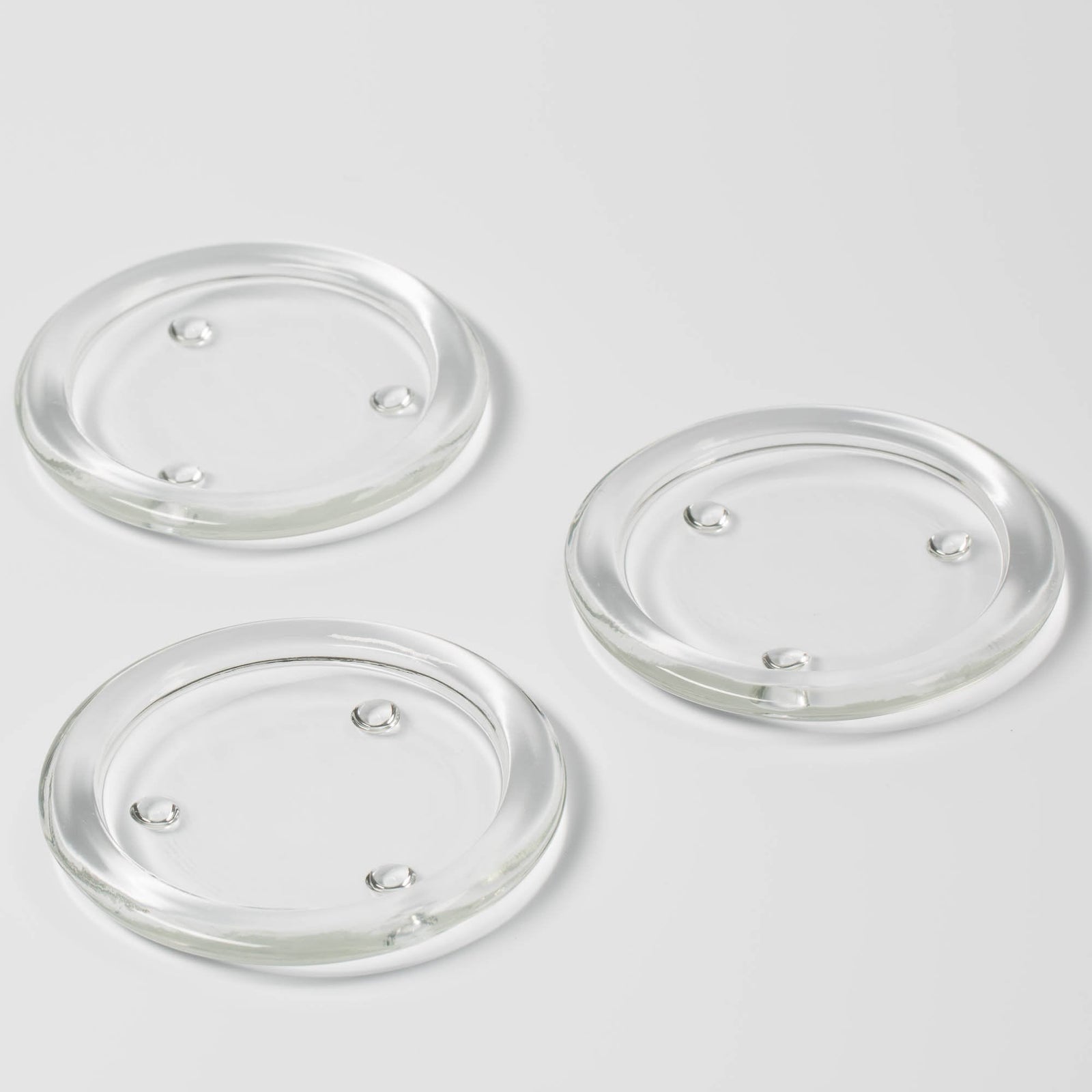 eastland pillar candle holder glass set of 12