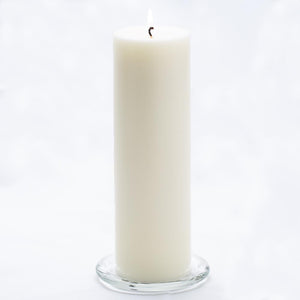 richland pillar candles 3 x9 light ivory set of 12