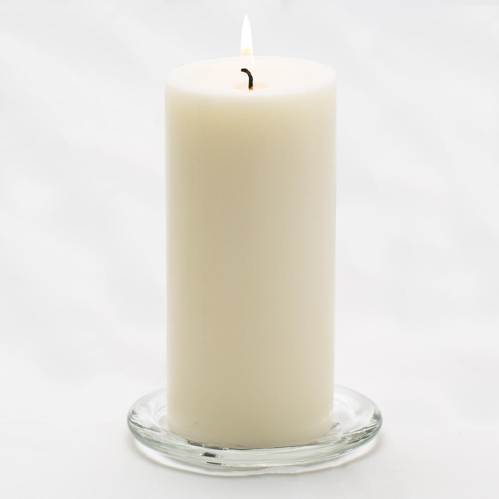 richland pillar candle 3 x6 light ivory