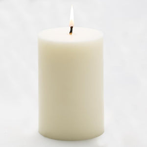 richland 4 x 6 light ivory pillar candles set of 6