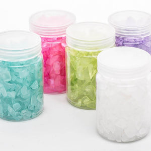 Richland Glass Pebble Vase Filler – Blue Set of 24