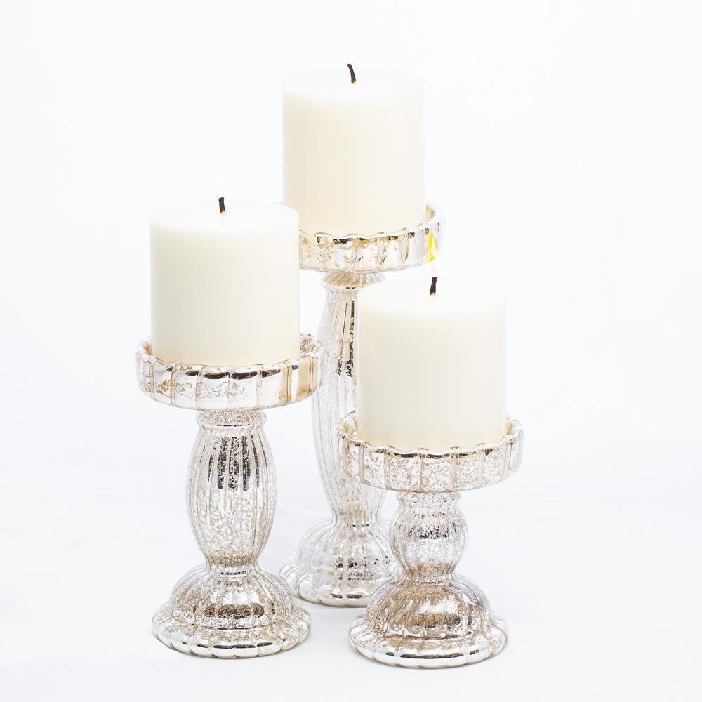richland rayner mercury pillar candle holder 10 7