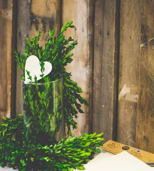 Richland Preserved Boxwood Garland 70"