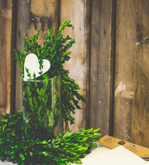 Richland Preserved Boxwood Garland 70"