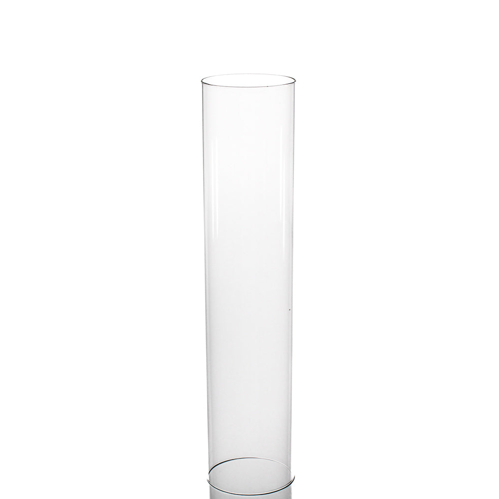Richland Glass Chimney Candle Shade 4" x 18" Set of 12