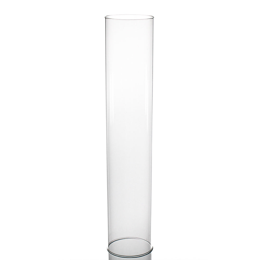 Richland Glass Chimney Candle Shade 4" x 20" Set of 12