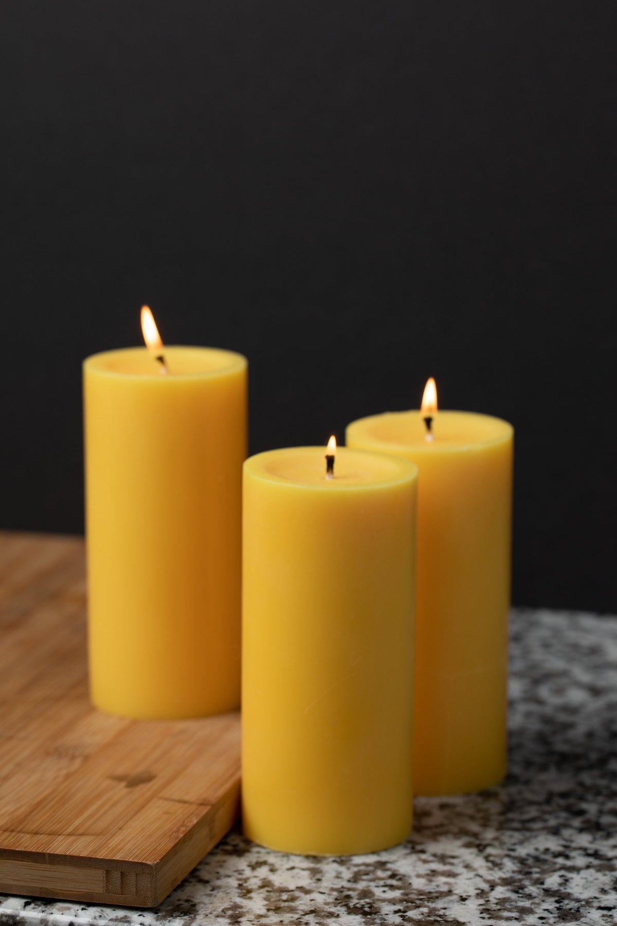 Richland Pillar Candle 3"x6" Yellow