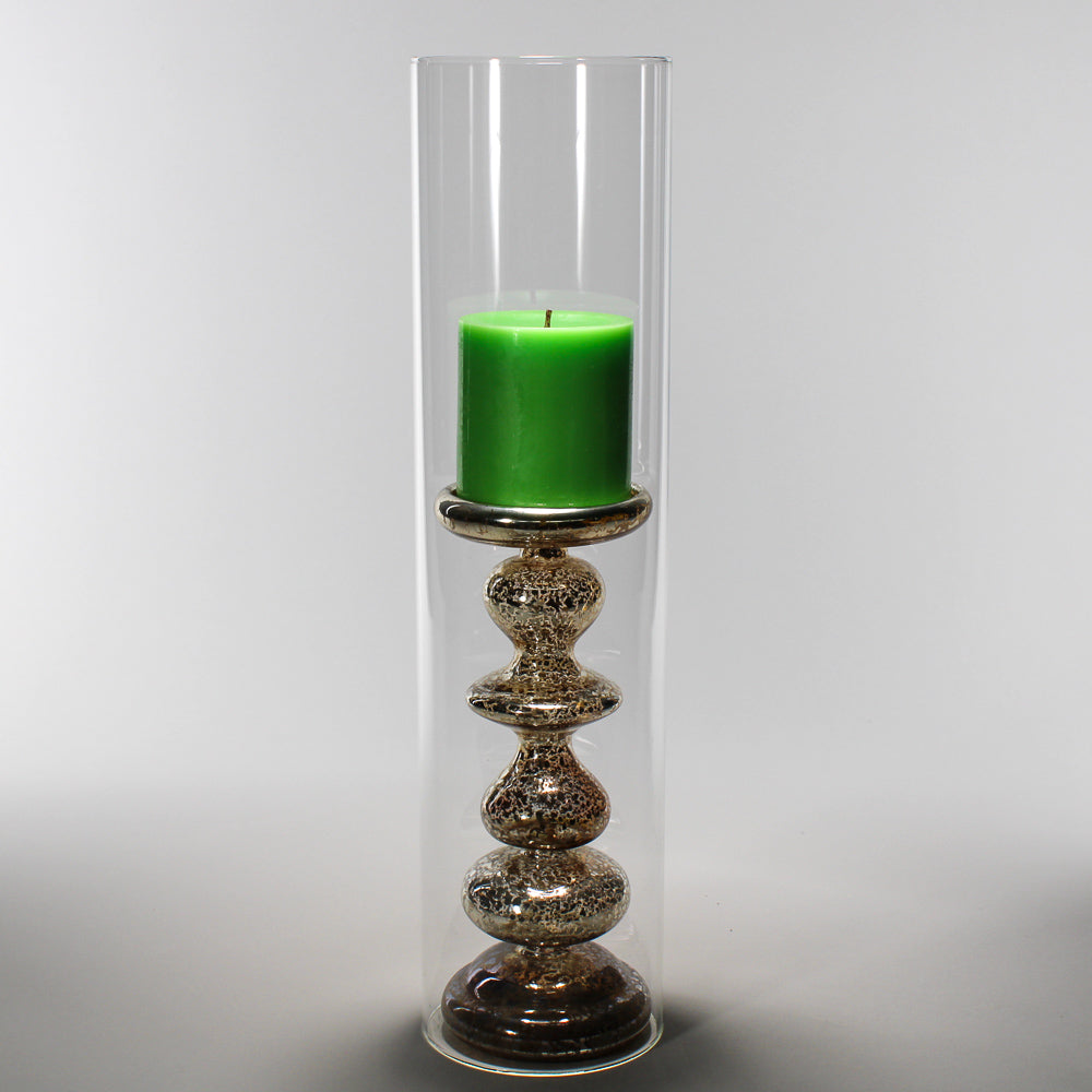 Richland Glass Chimney Candle Shade 4" x 20" Set of 12