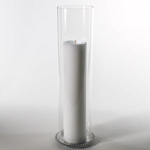 Richland Glass Chimney Candle Shade 4" x 18" Set of 12