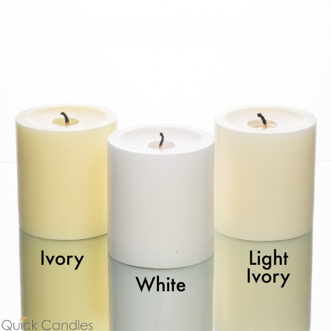 Richland Pillar Candle 3" & Eastland Cylinder Holder 6" Set of 12