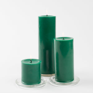 Richland Pillar Candles & Eastland Square Holders Set of 18