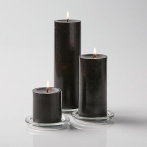 pillar candles square holders set 03