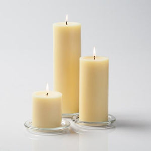 pillar candles square holders set 18