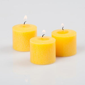 Richland Votive Candles Unscented Yellow 10 Hour Set of 72