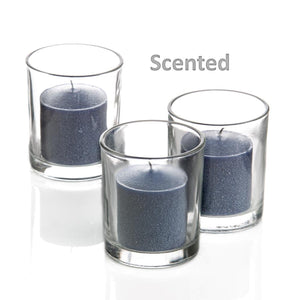 votive candles holders set 12