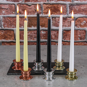 Richland Athena Taper Candle Holder Rose Gold Set of 144