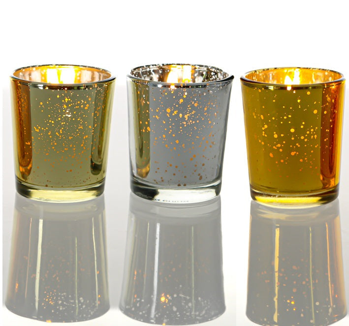 Richland Votive Candles & Mercury Votive Holders Set of 288