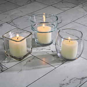 Richland Votive Candles Unscented Light Ivory 10 Hour Set of 72