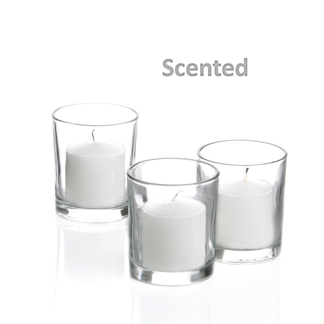 votive candles holders set 12