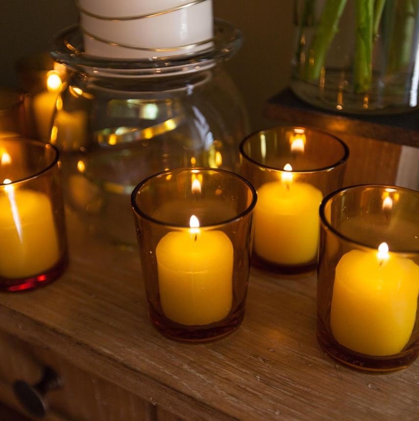 Eastland Votive Holder Amber Set of 12