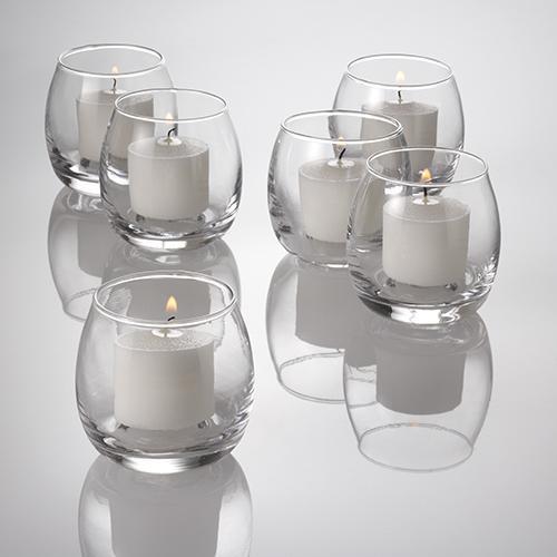 eastland petite hurricane votive candle holder set of 72