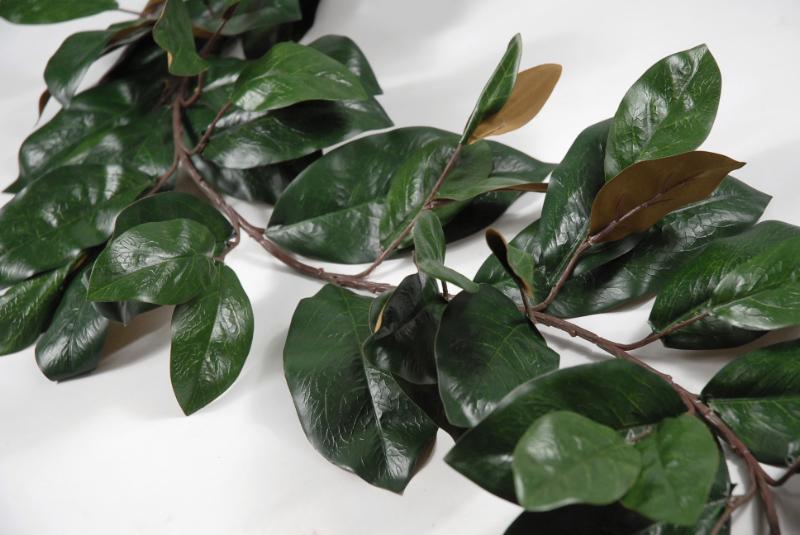 deluxe magnolia leaf garland 6 109 leaves