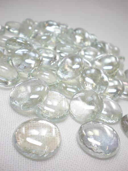 Vase Gems Clear Glass18lbs