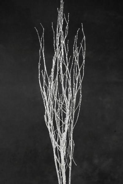 birch tree branches silver sequin sparkle 54