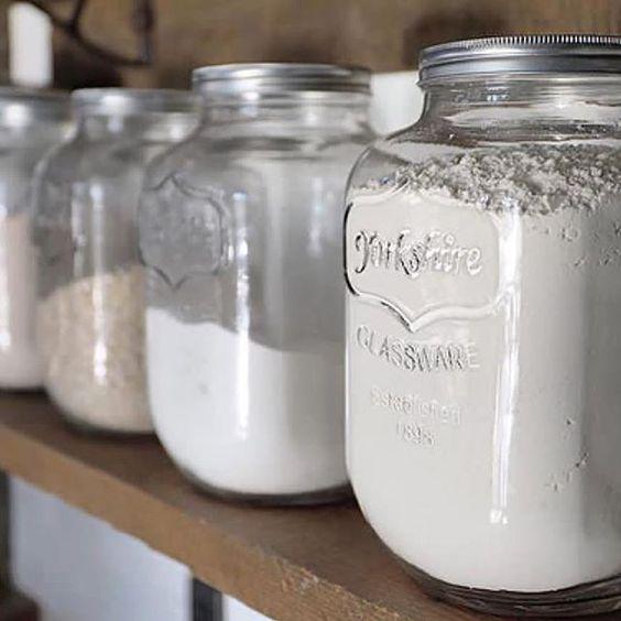 Two Gallon Yorkshire Glassware Mason Jar