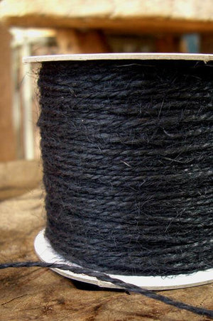 jute twine black 100yds