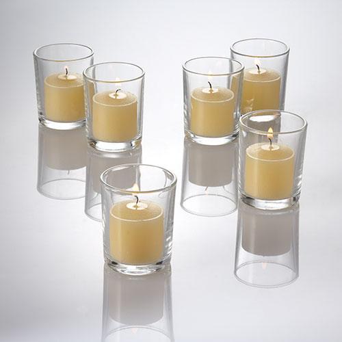 Richland Votive Candles Unscented Ivory 10 Hour Set of 72