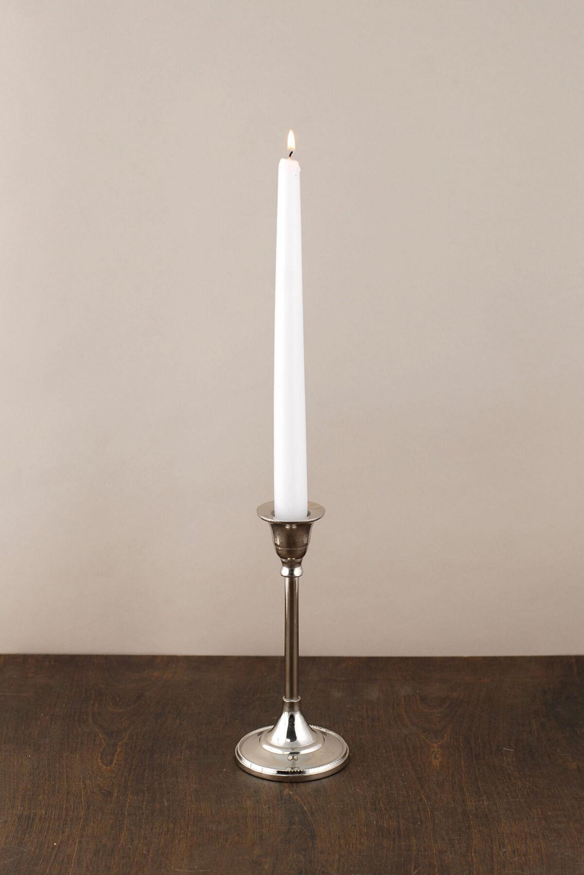 candlestick silver 7in
