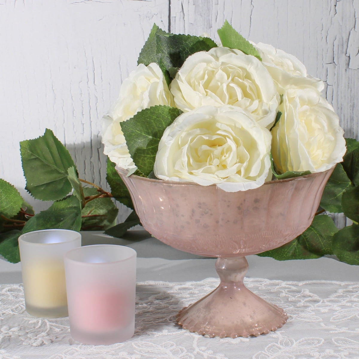 Eastland Grande Votive Candle Holder Frosted Set of 12