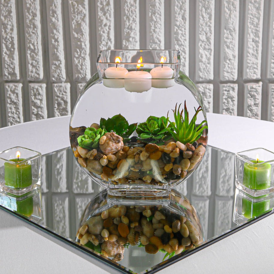 Richland Floating Candles 1.5" White Set of 40