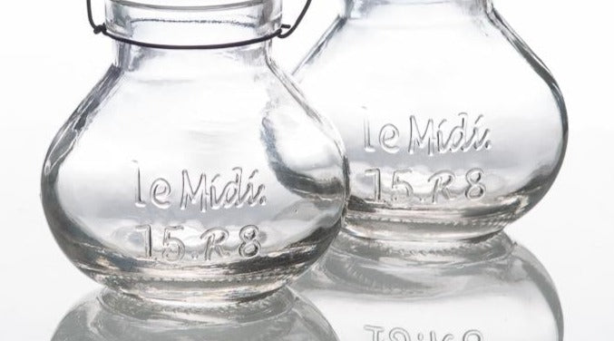 Richland Vintage Jar Hanging Glass Vase Set of 48