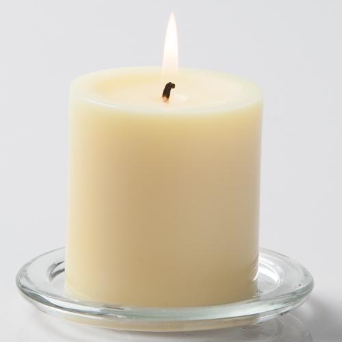 richland pillar candles 3 x3 ivory set of 48