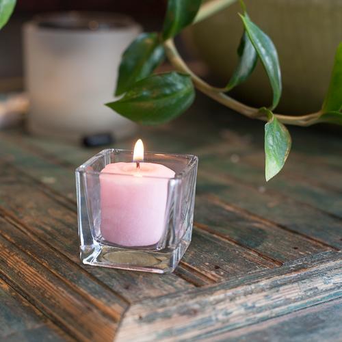 richland votive candles pink gardenia scented 10 hour set of 72