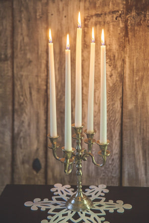 Richland Taper Candles 14" White Set of 50
