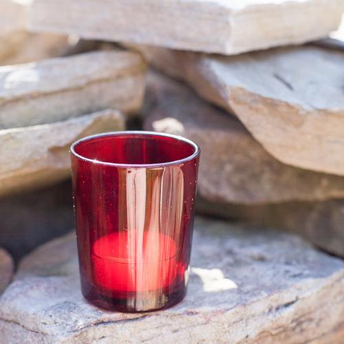 Eastland Votive Holder Red