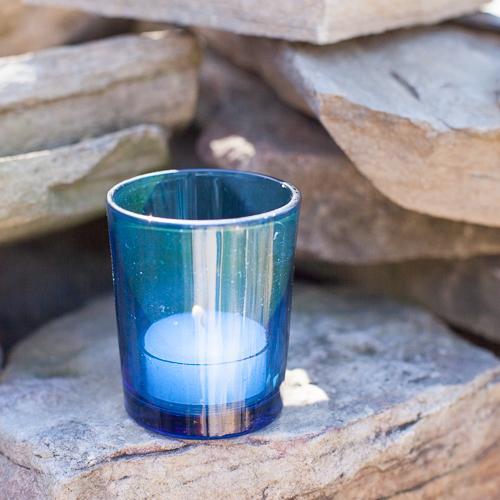 Eastland Votive Holder Blue Set of 72