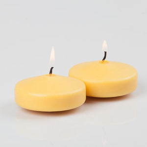 richland floating candles 3 yellow set of 72