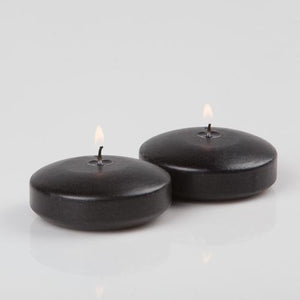 Richland Floating Candles 3" Black Set of 72