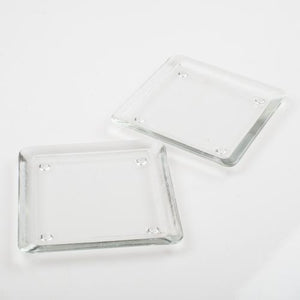 square glass pillar holder 1131 12
