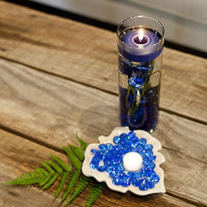 Richland Floating Candles 3" Navy Blue Set of 12