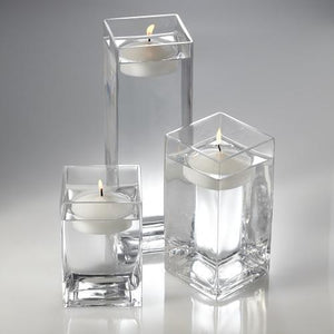 Richland Floating Candles & Eastland Square Holders Set of 3