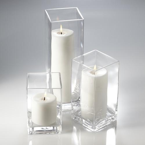 Eastland Square Vases 6", 8" & 12"